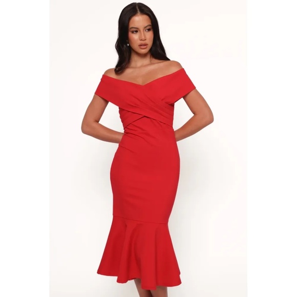 New Petal + Pup Dailene Midi Dress - size M - Picture 1 of 9